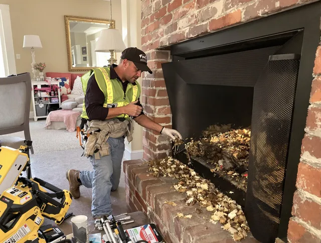 Safe screening installation by Lakewood Chimney Sweep in Lakewood, OH