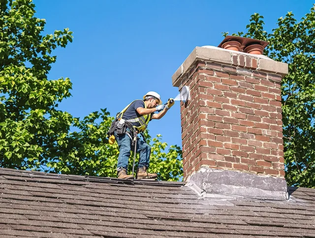 Lakewood Chimney Sweep performing an inspection with advanced tools in Lakewood, OH